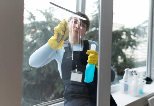 Nettoyage de vitres intérieures et extérieures à Villiers-le-Bâcle